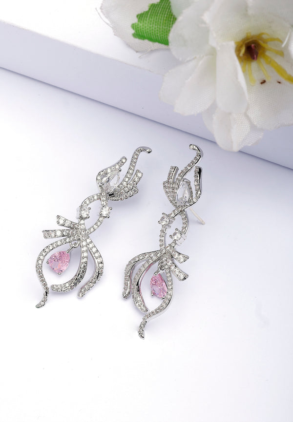 Cluasa Pear cruth Infinity Pink